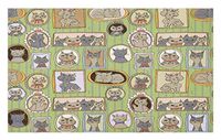 GugeABCmat Bath Carpet,City of Portland in Autumn Season Downtown and Business District Urban Photography,Doormat Hallway Geometric Bath Mat 35" W X 24" L,Multicolor