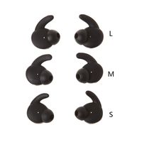 Forgun 3Pairs S/M/L Silicone Earbuds Tips Ear Hook Earphone Case in Ear Soft Silicone Cover for Huawei Sport Bluetooth Headset AM61