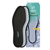 Natch Thermo Insoles/Insulted Warmth and Comfort/Unisex, black USM13/EU46