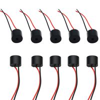 mxuteuk 10pcs Wired Active lectronic Buzzer Connector Alarm HF-12095-YX