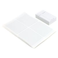 Deluxe Clear Book Pocket Book Card Combo Pack 100 each per Pack