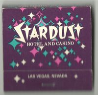 Stardust Hotel & Casino Matchbook