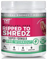 Ripped to Shredz Preworkout Drink for Hardcore Improvement & Performance.Boosts Energy,Motivation,Builds Muscle, Promotes Muscle Recovery,for Men and Women (30 Serving, Cherry Bomb Pop)