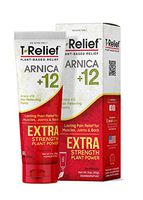 MediNatura T-Relief Extra Strength Pain Relief with Arnica + 12 Plant-Based Pain Relievers - 3 oz Gel