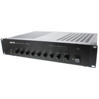 Mixer Amplifier W/CD, 6 I/P, 60W, 120VAC