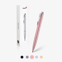 Genius Pen GP-B200 - Incredible Smooth and Accurate Stylus with Retractable Hard Nib & Long-Lasting Rechargeable Battery for Apple iPhone, iPod and Most Touch Screen Mobile Devices - Rose Gold