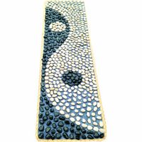 EliteShine Natural Cobblestone Health Care Christmas Gift for Daddy New Year Gift for Mom Massage Mat Walkway Pad