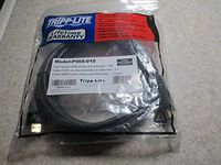 TRIPP Lite HDMI Cable HDMI Cable, 10FT, P569-010, E315619, Gold Plated Connectors, High Speed HDMI with Ethernet, AWM Style 20276, 80°C, 30V, VW-1, HDMI Cable