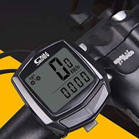 Putars Wired Bicycle Speedometer Odometer Wireless Waterproof Cycle Bike Computer with LCD Display Multi-Functions Durable