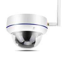 1080P HD Wireless Dome Camera, WiFi Security Surveillance Camera with IR Night Vision, Support Motion Detection/Email Alarm/App Alarm Push(US)