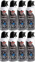Compressed Gas, Disposable Cleaning Duster, 10 oz. Can .8 Count