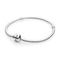 Pandora Women's Standard 925 Sterling Silver Bead Clasp Charm Bracelet 590702HV (21)