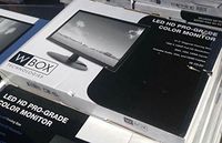 W Box Technologies 22 LED MONITOR VGA HDMI BNC - 0E-22LED