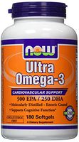 Now Foods Ultra Omega 3, Fish Oil Softgels, 360