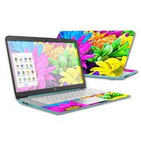 Mightyskins Skin Compatible with Hp Chromebook 14 (2015) Case Wrap Cover Sticker Skins Colorful Flowers