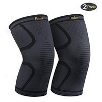 Compression Sleeve for Knee 2 Pack- Knee Brace-Knee Support Men and Women for Running,Hiking,Basketball,Tennis,Gym,Weightlifting etc-Check The Best Fit Size First(S Size)