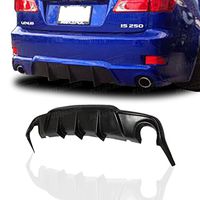 PULips(LXIS06FSPRAD) FSP Style Rear Bumper Apron For Lexus IS 2006-2013