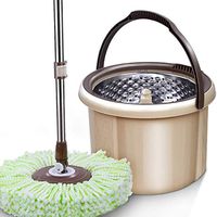 Rotating Mop, Free Manual Mop Artifact Household Mop Wet Mop Bucket Rotating Mop - 31x 31x 23cm