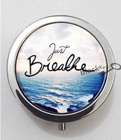 BlackKey Just Breathe 3-Compartment Decorative Pocket Gift Box Case Organizer for Pill, Color 1 -814