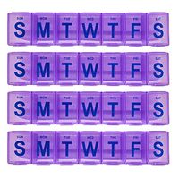 Dowin 7-Day Jumbo Plastic Pill Box (4)