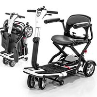 Pride Go-Go S19 Folding Mobility Scooter for Adults, SLA Battery