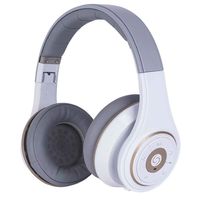 SNLSY Bluetooth Headphones Over Ear Hi-Fi 40mm Driver Foldable Portable Control Wireless Bluetooth Headphones Built-in Mic Soft Earmuffs White