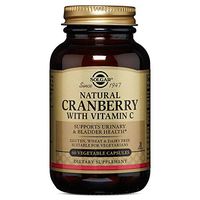 Solgar - Cranberry Extract With Vit C, 60 veggie caps