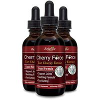 Cherry Force - Real Tart Cherry - All-Natural Liquid Solution for 2X Absorption - Uric Acid and Inflammation Support