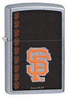 Zippo MLB Giants Street Chrome Lighter