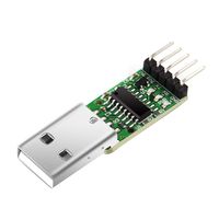 WitMotion USB-TTL USB-UART 3.3-5V Industrial Serial Adapter, Built-in CH340 chip, Compatible with Windows 7,8,Linux,Arduino for Development Projects