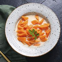 ZSQAI Soup Plate Household Fruit Salad Bowl Creative Tableware Ceramics Chicken Soup Bowls