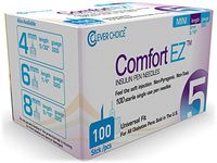 Clever Choice Comfort EZ™ Insulin Pen Needles 32G 5mm (3/16") - 100 Count