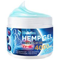 Hemp Joint & Muscle Active Relief Gel- High Strength Hemp Oil Formula Rich in Natural Extracts. Soothe Feet, Knees, Back, Shoulders - Max Strength & Efficiency - Made in USA - 4000 mg / 4 oz