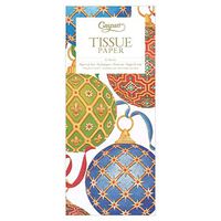 Caspari Imperial Ornaments Tissue Paper in Pearl, 16 Sheets Included