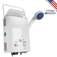 Zorvo Tankless Water Heater Propane Portable LPG Propane Gas 6L Hot Water Heater Instant Boiler Outdoor