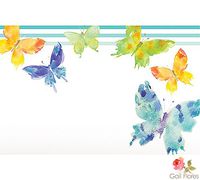Woodland Butterflies Spring Enclosure Cards, Place Cards