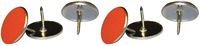 HME Products Reflective Tack (Pack of 50), Orange (Вundlе оf Тwо)