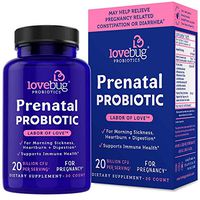 Prenatal Probiotic Supplement, May Relieve Pregnancy Related Constipation or Diarrhea - Extra Folic Acid Formula. (30)