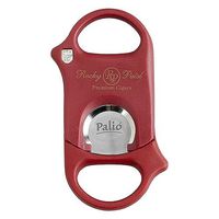Palio Guillotine Cigar Cutter Hardened Surgical Steel Blades - Lifetime Warranty (Rocky Patel Red)
