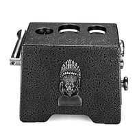 Wp-wj Table Cigar Cutter, Cigar Cutter, Stainless Steel, Various Styles of Cutting, Gifts for Cigar Lovers (Color : Dark Gray)