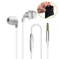 Sleep Earphone ，Gift Earphone Bag，Sleeping Earphone Unique Total Soft Silicone Perfect for Insomnia, Side Sleeper， Noise Isolating Ear Plugs Sleep Earbuds Headphones, Air Travel,Snoring, Relaxation