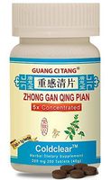 Zhong Gan Qing Pian 5x Concentrated, Coldclear, 200mg 200 Tablets by Guang Ci Tang