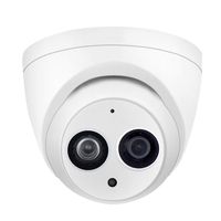 4MP PoE IP Security Camera IPC-HDW4433C-A 3.6mm Lens,4 Megapixels Home Outdoor Network Surveillance Camera Dome with Built-in Mic for Audio,IR Night Vision,H.265,IP67 Waterproof,ONVIF