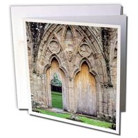3dRose Wales. Remnants of Tintern Abbey, 12th-Century Greeting Cards, 6" x 6", Set of 6 (gc_210290_1)