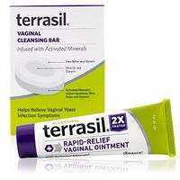 Rapid Relief Feminine Care Vaginal Ointment & Soap All-Natural 100% Guaranteed Doctor Recommended for Yeast infections Vaginal Itch Odor Irritation Soreness Burning restores pH Balance by terrasil®