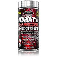 Hydroxycut Hardcore Next Gen, Scientifically Tested Weight Loss and Energy, Weight Loss Supplement, 180 Capsules