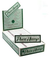 1 Pure Hemp 1 1/4 Tree Free Eco 100% Hemp Natural Gum Cigarette Rolling Papers Packs (50 Leaves/pack) + Beamer Smoke Sticker. For Legal Smoking Herbs, Rolling Tobacco, Cones, Herbal Mixes, Rollers,ryo