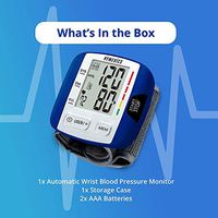 Tensiometro Digital de brazo Maquina medidor de presion arterial automático FDA