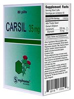 Carsil 35mg 80 Pills - Silymarin Extract