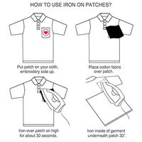 Elvis Presley TCB Logo Cut-Out Iron-On Patch [Black/Silver - 4" x 2.25"]